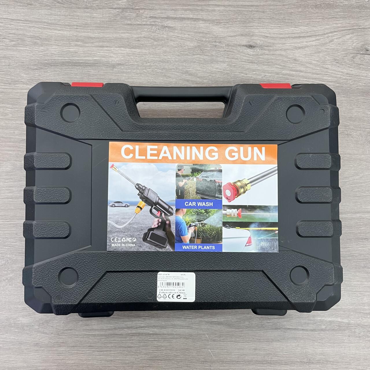 💦 PISTOLA ALTA PRESIÓN PRO + 2 BATERÍAS 48 V CON ESTUCHE – ¡ÚLTIMAS UNIDADES! 🔥