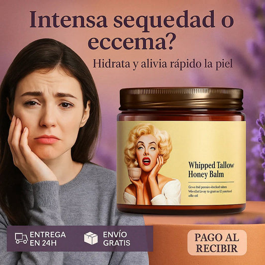 ✨ EVILGOODS™️ BÁLSAMO REJUVENECEDOR – REVITALIZA TU PIEL CON SEBO DE RES Y MIEL DE MANUKA 100% NATURAL 🍯