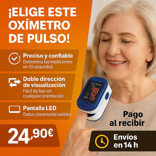 🩺 OXIMETRO DE PULSO 2 EN 1 - CON DESCUENTO - PEDIR Y PAGAR EN CASA ✅